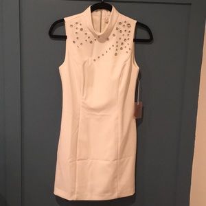 Gorgeous Forever 21 Fitted White Minidress size XS, NWT